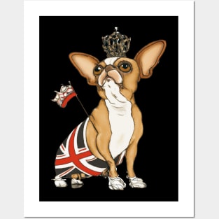 Royal family chihuahua Posters and Art